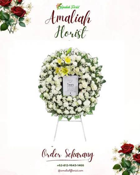 Krans Bunga Duka Adi Luhur